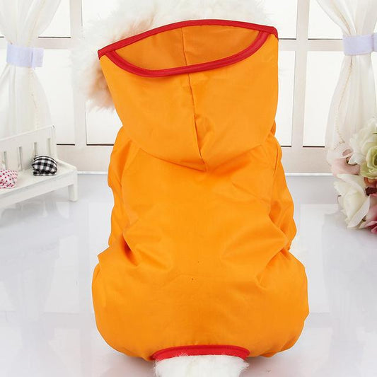 KFX-4491837 Waterproof Poncho for Chihuahua - Lightweight, Adjustable Sizes XS-XL