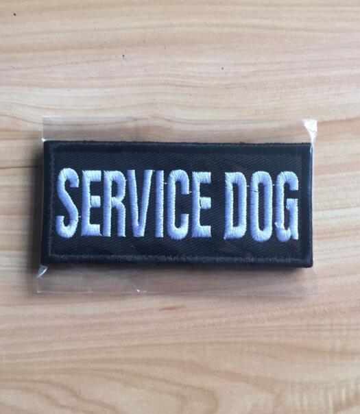 KFX-4505021 Pet-Themed Embroidered Badge Fabric Patch for Clothing, 9x4cm