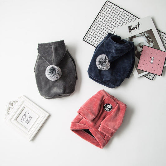 KFX-4509885 Cozy Winter Clothing for Small Dogs in Various Colors and Sizes