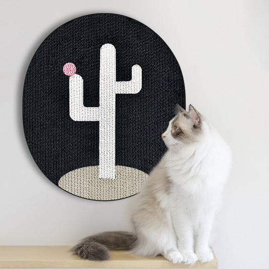 KFX-4517437 Color Matching Cat Scratch Board - Eco-Friendly Paper, 40x35x1.8cm, Durable and Scratch-Resistant