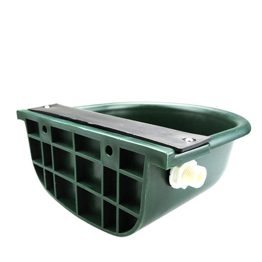 KFX-4544445 Automatic Drinking Bowl for Livestock - 4L Capacity, Durable Plastic Design, Adjustable Water Level for Cattle, Horses, and Sheep