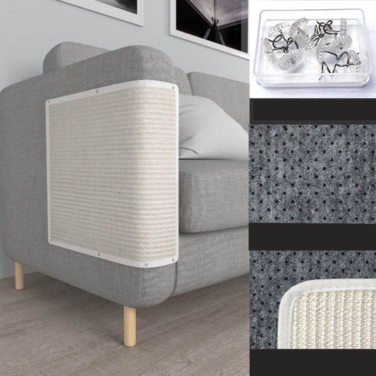 KFX-4582973 Sisal Cat Scratching Post with Multiple Styles for Sofa Protection