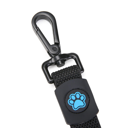 KFX-4598077 High Elastic Nylon Dog Leash for Small, Medium, and Large Dogs - Adjustable 2.5*70-85cm, Simple Design