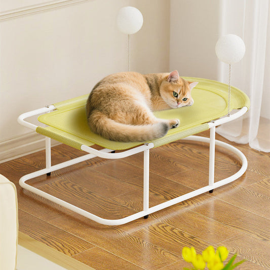 KFX-4641213 Breathable Large Cat and Puppy Kennel in Gray, Yellow, or Linen