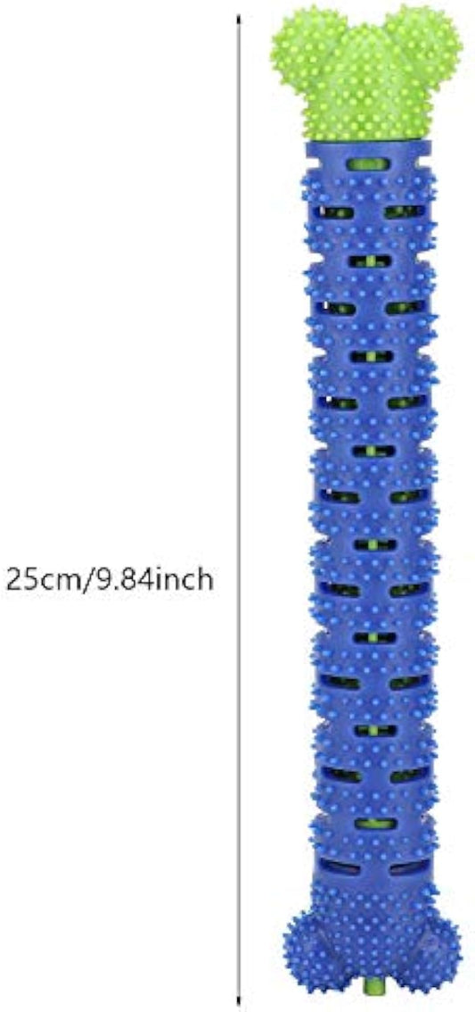 KFX-4644029 Blue Green Pet Molar Tooth Cleaner Brush Stick for Dog Dental Care and Oral Health