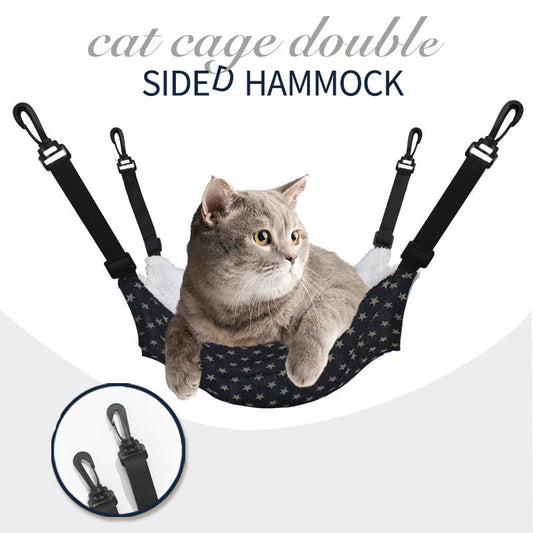 KFX-4649917 Cotton Flannel Hanging Bed for Cats, Small Animals, and Rodents - Multiple Sizes Available