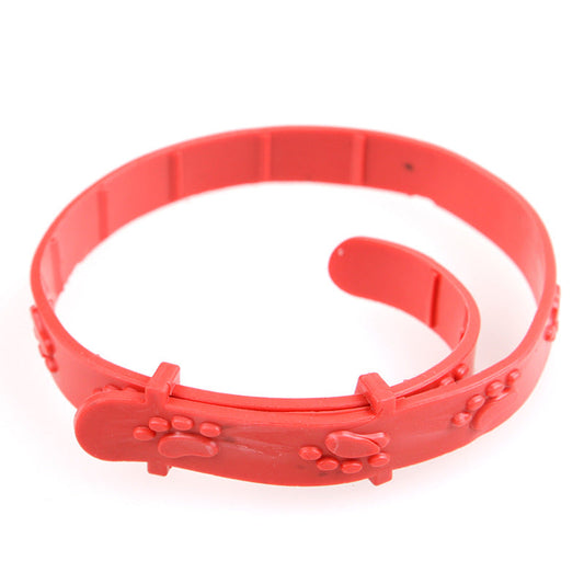 KFX-4650301 Monochrome Leather Dog Collar - 33cm Traction Leash for All Seasons