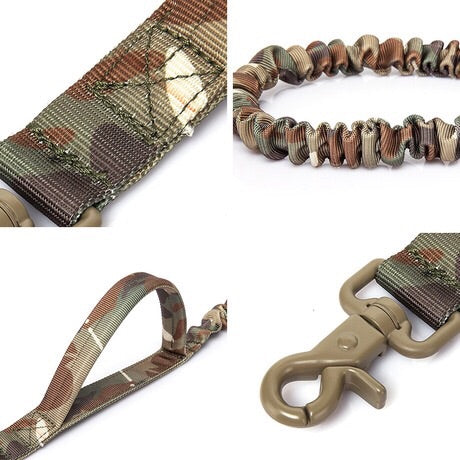 KFX-4669373 Reflective Dog Leash with Adjustable Length (97cm - 150cm)