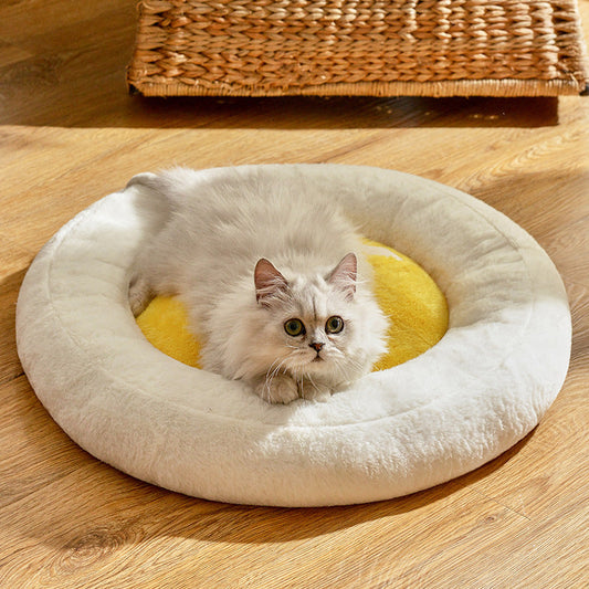 KFX-4677181 All-Season Comfortable Cat Nest and Pet Bed - Perfect for Small and Medium Dogs