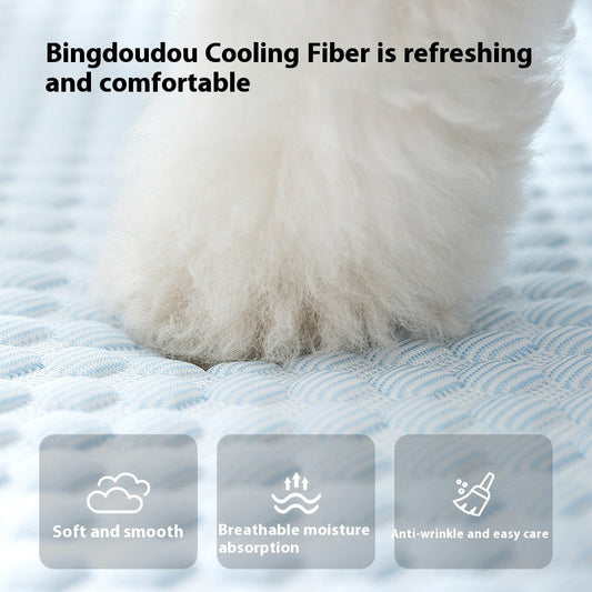 KFX-4712125 Breathable Cool Dog Mat and Cat Nest in Various Colors and Sizes