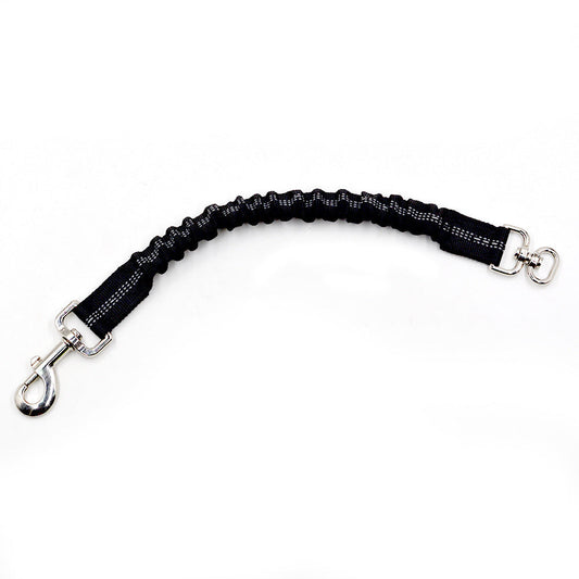 KFX-4734909 Reflective Elastic Dog Leash Extension Belt – Nylon, Scalable, 2.5*37-45cm, Various Colors