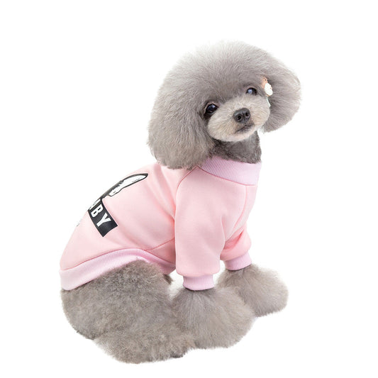 KFX-4750781 Cartoon Fashion Dog Sweater for Small to Large Breeds, Cotton Material