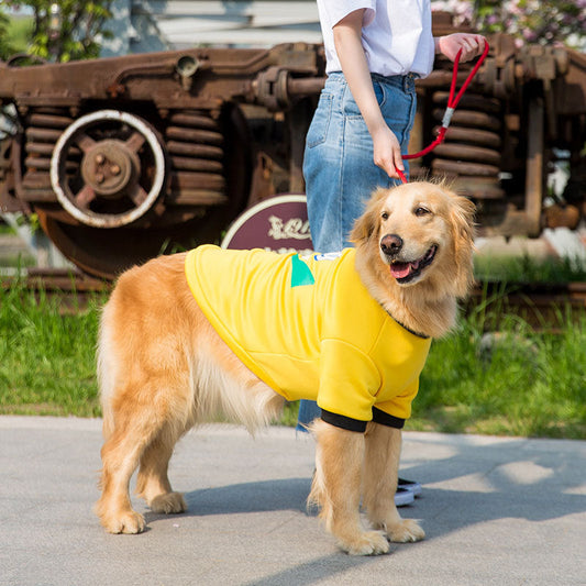 KFX-4751677 Cozy Medium and Large Dog Fleece Sweater in Trendy Colors
