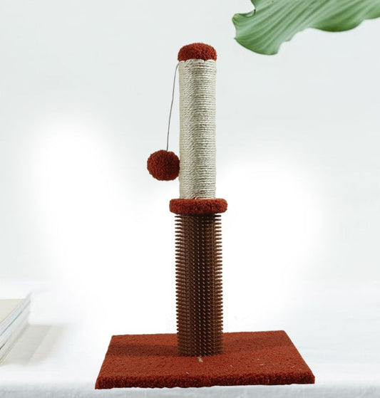 KFX-4763709 Cat Dally Itch Artifact Scratching Column - Plush, Sisal Design for Feline Fun
