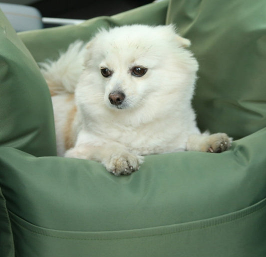 KFX-4808637 Adjustable Dual-Use Car Cushion for Dogs and Cats - Soft Cloth, 43CM x 60CM x 66CM, Available in Multiple Colors