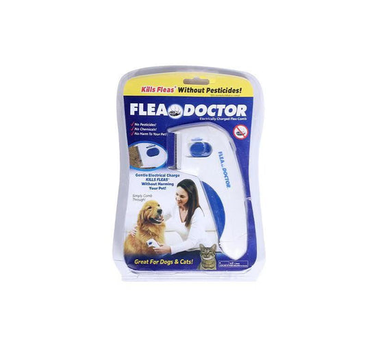 KFX-4823485 Electric Lice Remover for Dogs and Cats with Replaceable Battery and Cutter Head, Insulation Plastic & Steel Needle