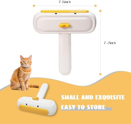 KFX-4863677 Portable Pet Hair Remover with Cute Design for Effortless Fur Removal on Any Surface