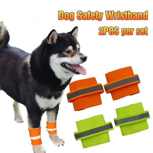 KFX-4907069 Fluorescent Dog Training Foot Covers - Universal Fit, Polyester Material