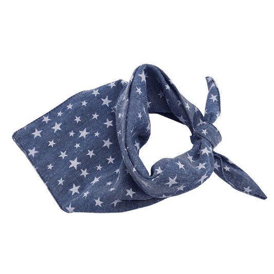 KFX-4956349 Double-Sided Pet Saliva Towel Triangle Scarf for Small and Medium to Large Dogs