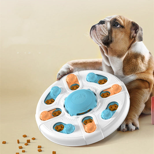 KFX-4992317 Interactive Dog Puzzle Toy for Sniffing and Chewing, ABS Material, 338x338x63mm