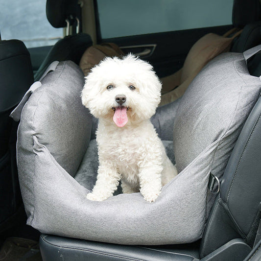 KFX-5032253 Removable and Washable Pet Travel Mat for Small Dogs and Cats, Light Gray, Charcoal Gray, Beige