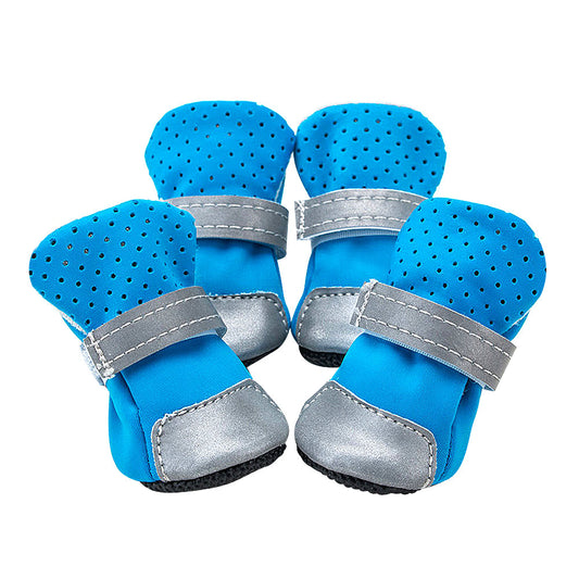 KFX-5053885 Comfortable Lightweight Dog Shoes - Stylish, Breathable Lycra Design with Various Color Options