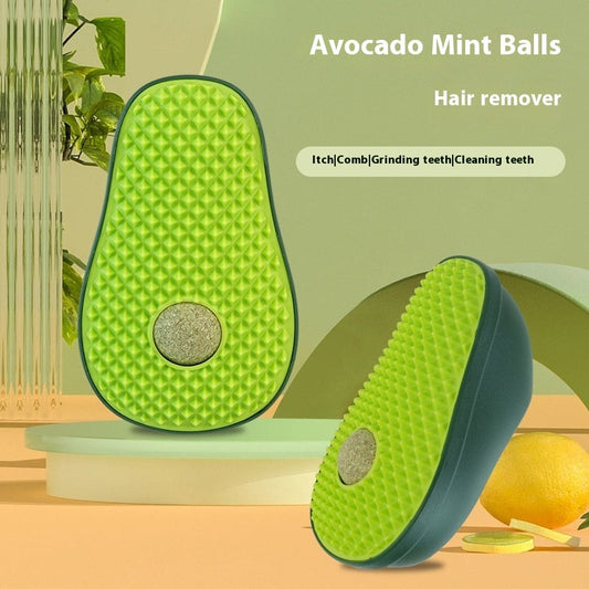 KFX-5058621 Avocado Cat Self-Service Scratching Post Toy for Itch Relief