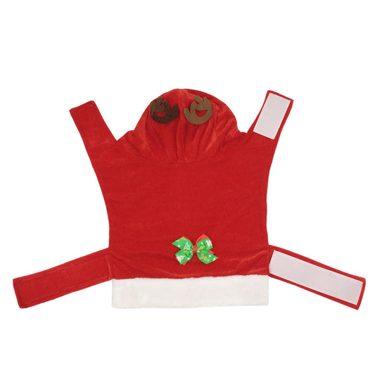 KFX-5079357 Reversible Reflective Winter Dog Jacket - Windproof and Cozy Cold Weather Vest for Small to XXL Dogs