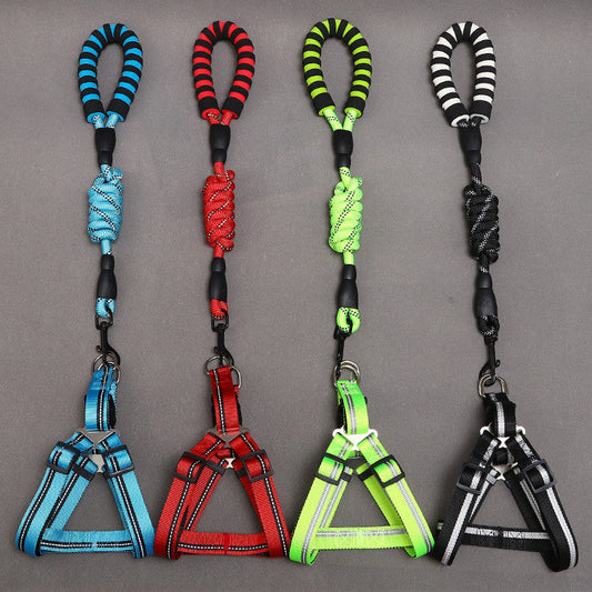KFX-5083837 Reflective Nylon Traction Rope with Foam and Alloy Fasteners - Multiple Colors and Sizes Available