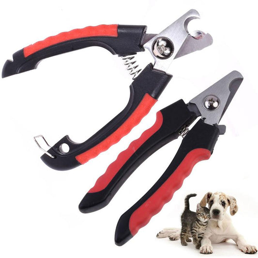 KFX-5132093 Pet Grooming Scissors and Nail Clipper for Dogs and Cats with Safety Lock and Comfortable Grip