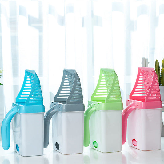 KFX-5137853 Detachable Pet Toilet Scoop with Bucket - Plastic, 30cm, Multiple Colors