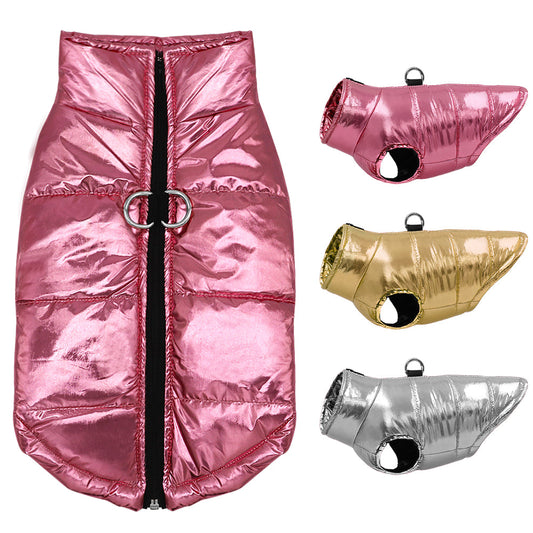 KFX-5144253 Cozy Coral Velvet Pet Thermal Vest for Dogs - Multiple Sizes Available