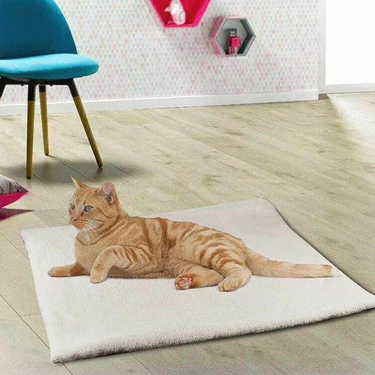 KFX-5168701 USB Electric Heating Blanket for Pets - Comfortable, Warm Pad for Dogs and Cats (Multiple Sizes)