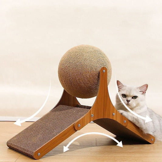 KFX-5172797 Ferris Wheel Vertical Cat Scratch Board - Medium & Large Options Available