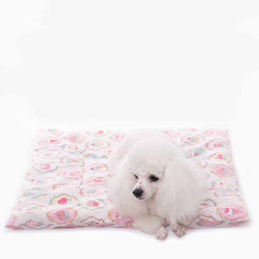 KFX-5228477 Cozy Cloth Pet Mat with Fun Designs - Multiple Sizes Available