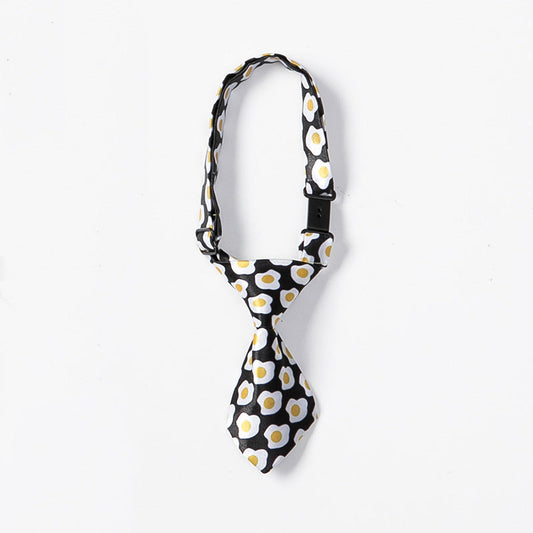 KFX-5261373 Cartoon Patterned Polyester Dog Bow Tie Accessory for Pets