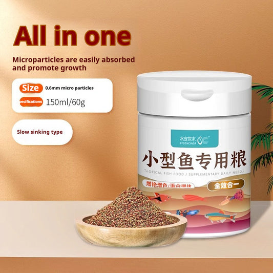 KFX-5270973 Nutritious Fish Food for Ornamental Fish - Multiple High-Protein Variants in Granular Form