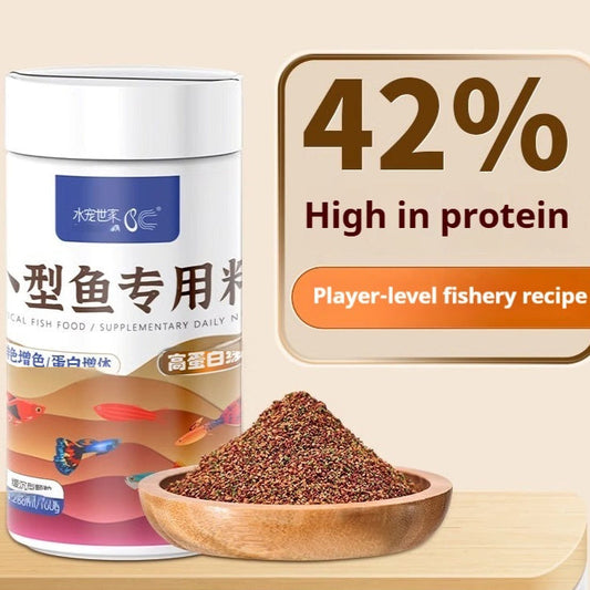 KFX-5270973 Nutritious Fish Food for Ornamental Fish - Multiple High-Protein Variants in Granular Form