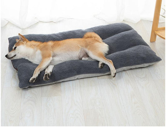 KFX-5305533 Removable and Washable Dog Cushion with Bite Resistant Fabric - Breathable Pet Sleeping Pad for Large Dogs