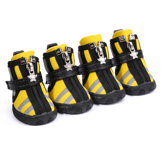 KFX-5316029 Stylish Pet Shoes for Dogs - Comfortable Indoor and Outdoor Running Shoes in Multiple Colors