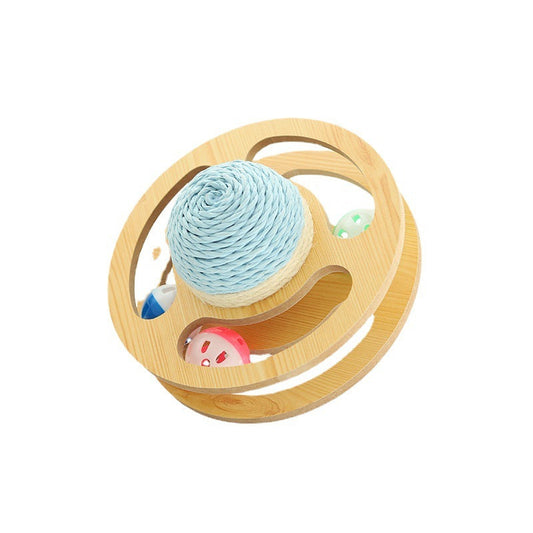 KFX-5343677 Sisal Rope Cat Scratching Ball for Interactive Play and Furniture Protection