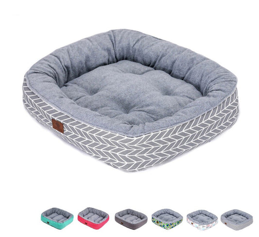 KFX-5438781 Soft and Breathable Knitted Wool Doghouse with Non-Slip Bottom, Multiple Sizes Available