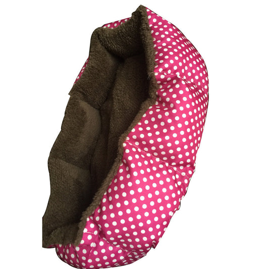 KFX-5510077 Cozy Soft Fleece Pet Bed - Warm Cat & Dog Bed in Multiple Colors, 35cmx30cm