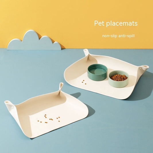 KFX-5527485 Waterproof and Oil-Resistant PU Leather Anti-Slip Pad for Cats