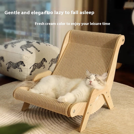 KFX-5531325 Wear-Resistant Sisal Cat Scratch Board in Various Recliner Styles