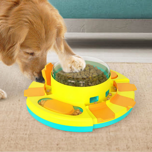 KFX-5539005 Leaky Bear & Bulb Tumbler Educational Toys for Dogs and Cats - Multiple Colors Available