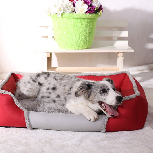 KFX-5558333 All-Season Warm Non-Woven Fabric Pet Bed in Multiple Colors and Sizes