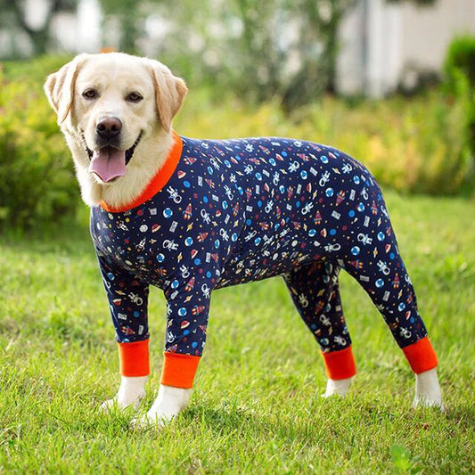 KFX-5572157 Lightweight Cotton Dog Joint Protection Suit for Medium and Large Breeds