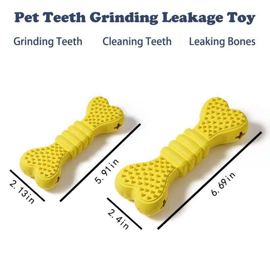 KFX-5606973 Dog Dental Care Chew Toys - Two-Pack Toothbrush Chew Sticks for All Dog Sizes