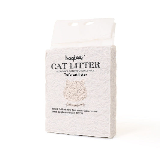 KFX-5631421 Eco-Friendly Cat Litter with Green Tea - 6L Plant-Based Formula